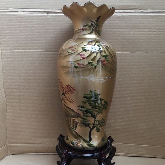 ❤️REDUCED ❤️ Art Deco-Beautiful Oriental Vase - Picture 2 of 7